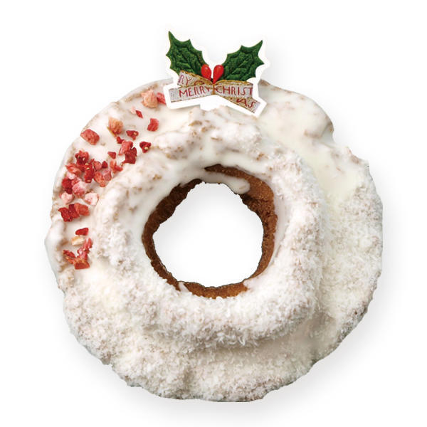 クリスマスオールドファッション〜ホワイトチョコとココナッツ〜