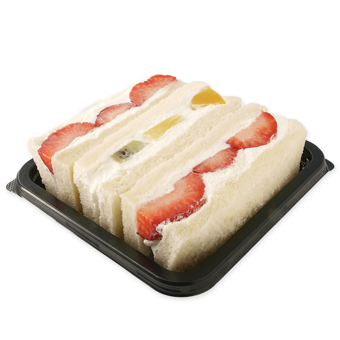 あまおうとフルーツのサンド